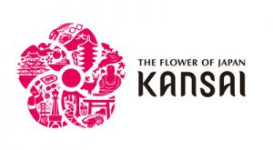 "Hanayaka Kansai: The Flower of Japan - Kansai" Logo